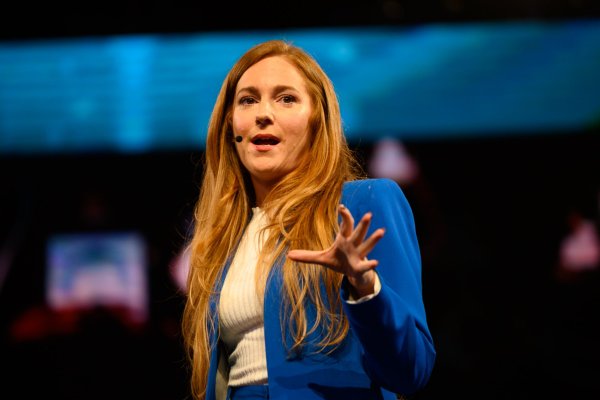 La abogada y académica, Cecilia Celeste Danesi, durante la tercera jornada del Congreso Futuro 2024.