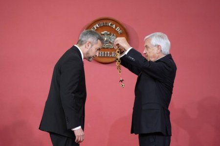 <p>Mario Abdo Benítez: Piñera es “pragmatismo, compromiso y pasión por la defensa de las causas en las que siempre creyó”</p>