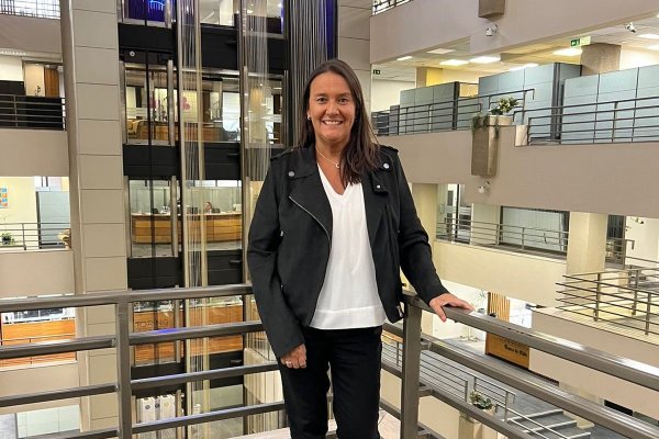 <p> La gerenta de la División Marketing y Banca Digital de Banco de Chile, Claudia Herrera.</p>