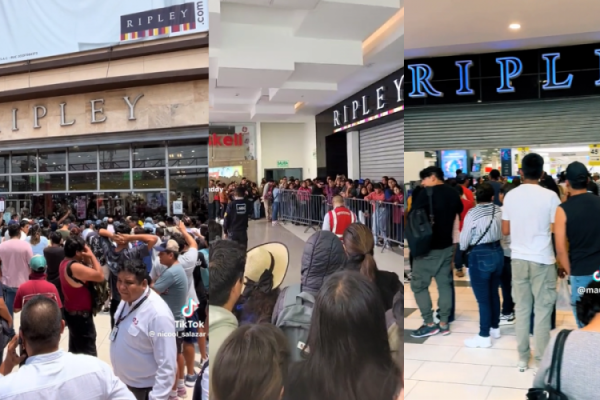 Caos y aglomeraciones en tiendas de Ripley Perú por jornada especial de descuentos