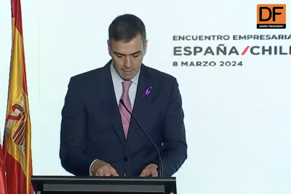 <p>Ahora en DF | Presidente de España se refiere al nuevo acuerdo entre Chile y la UE</p>
