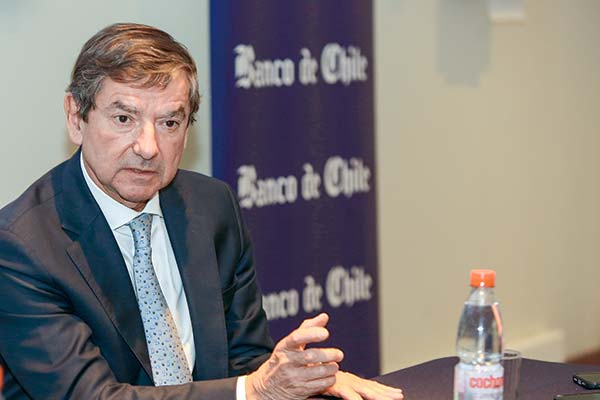 El presidente de Banco de Chile, Pablo Granifo. Foto: José Montenegro