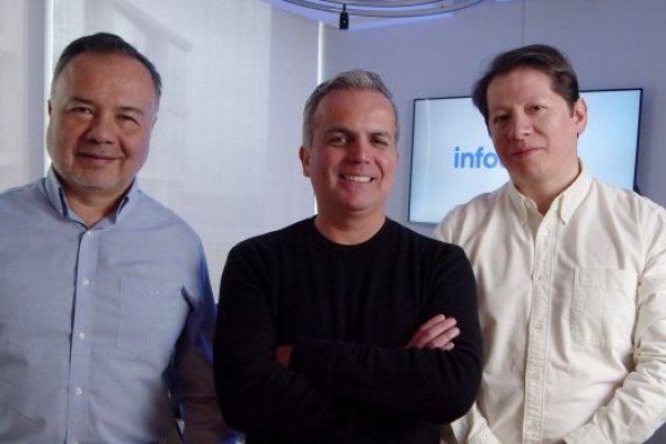 Guillermo Sáez, David Lastra y Leonardo Mazzella, cofundadores de Infocheck.