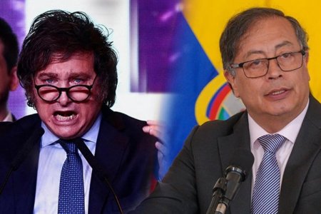 Milei le responde a Petro tras decisión de expulsar diplomáticos argentinos del país