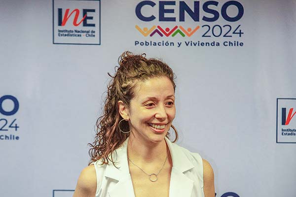 Macarena Alvarado, jefa del Censo 2024. Foto: Agencia Uno