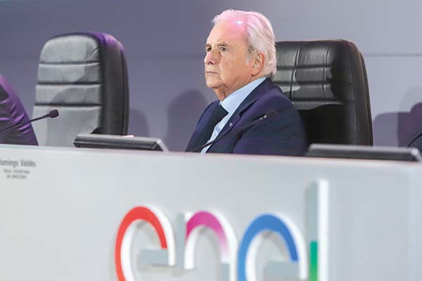 Herman Chadwick, presidente de Enel Chile