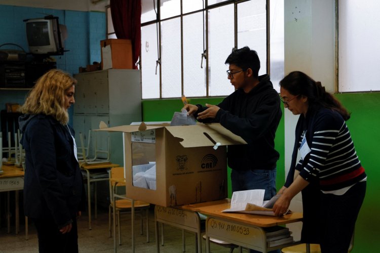 <p>Amplia mayoría en Ecuador avala medidas de seguridad de Noboa en referendo</p>