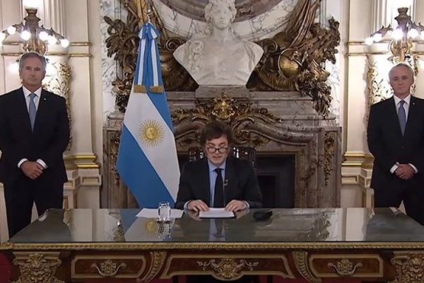 Milei anuncia superávit fiscal del 0,2% del PIB en el primer trimestre: "El Gobierno tenía razón y nuestro plan está funcionando"