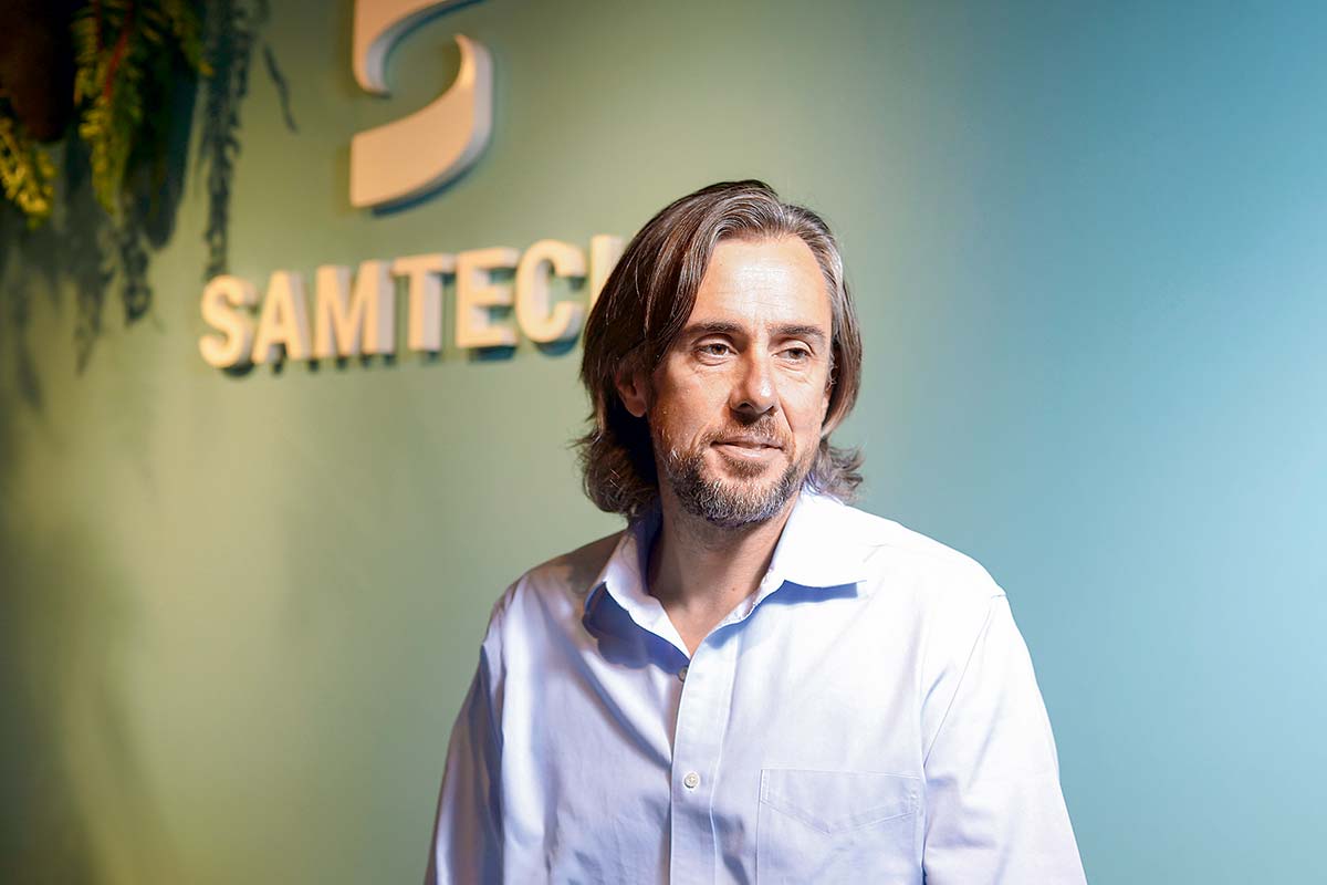 <p>CEO de Samtech tras venta de la firma a gigante canadiense Vela: “Vamos a comernos el mundo”</p>