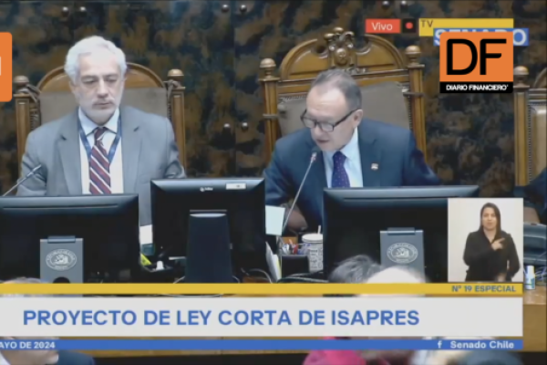 <p>Ahora en DF | Ley corta de isapres: Senado aprueba informe de Comisión Mixta y pasa a la Cámara de Diputados</p>