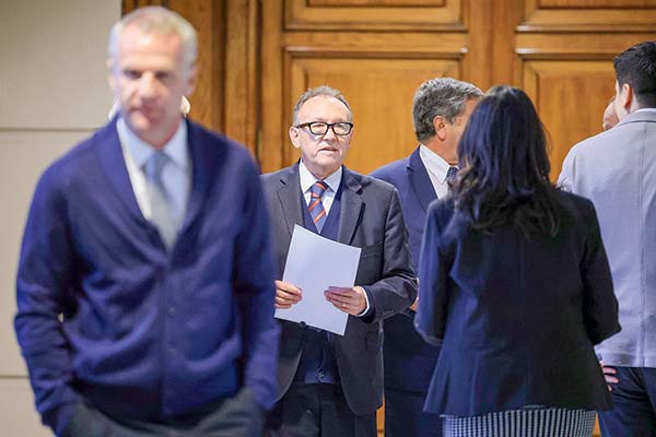 El presidente del Senado, José García Ruminot, ha mostrado su disposición a apurar los proyectos económicos. Foto: Senado