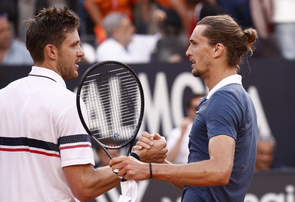 Frente a un Zverev intratable, Jarry no logra la hazaña del primer lugar en Roma