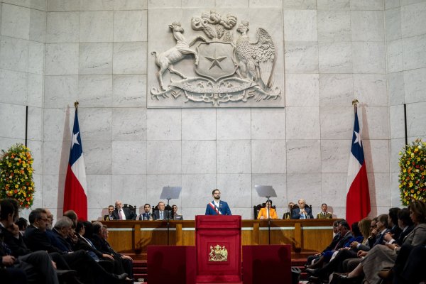 Presidente Boric abordó por primera vez la inteligencia artificial en una cuenta pública.