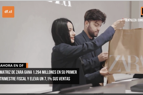 <p>Ahora en DF | Matriz de Zara gana 1.294 millones en su primer trimestre fiscal y eleva un 7,1% sus ventas</p>