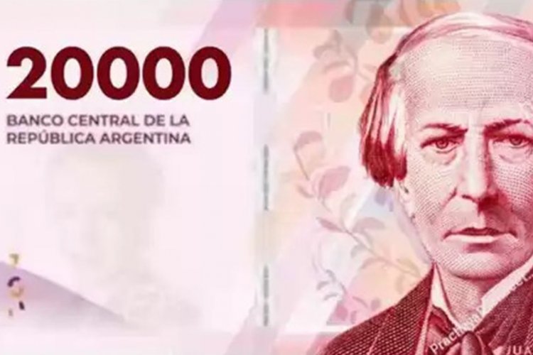 <p>Argentina lanzará nuevos billetes de $20.000 a partir de octubre para hacer frente a la devaluación</p>