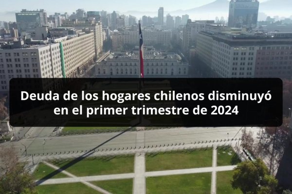 <p>DATA DF | Deuda de los hogares chilenos disminuyó en el primer trimestre de 2024</p>
