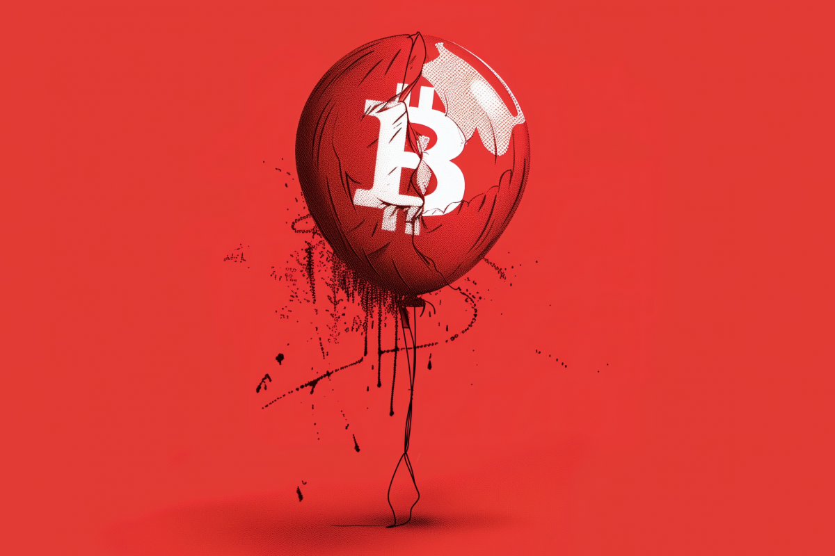 <p>¿El desinfle de Bitcoin?</p>