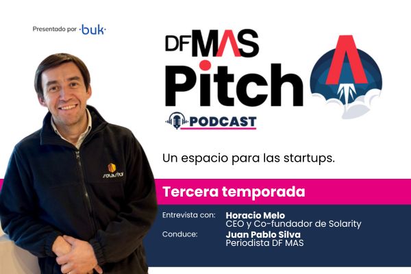 <p>🎙️ MAS PITCH | Horacio Melo: Lideró Startup Chile y Vendió Solarity</p>