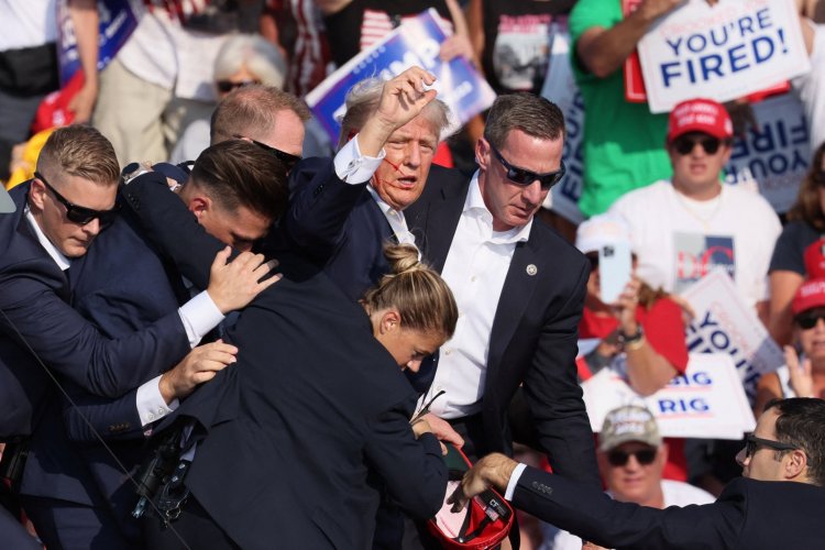 <p>Trump resulta herido en mitin en Pensilvania: el exPresidente "está bien", aseguró director de su campaña</p>