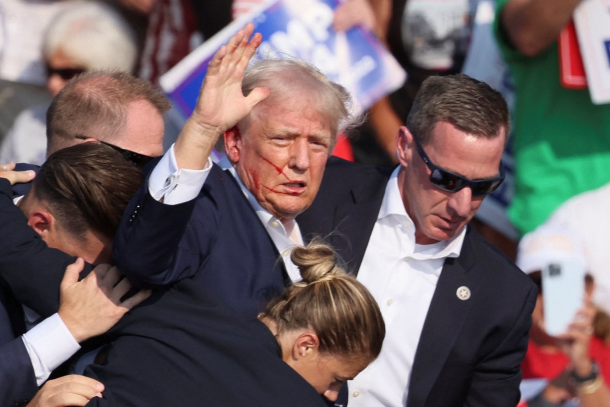 <p>Impactantes imágenes deja el atentado a Donald Trump</p>