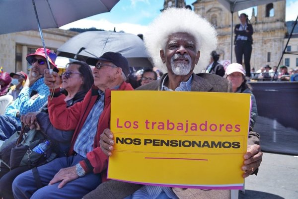Presidente Gustavo Petro firmó la reforma de pensiones en Colombia