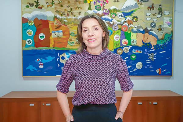 <p>Loreto Bresky asumió como directora nacional de Inapi en junio de 2019. Foto: Jonathan Durán</p>