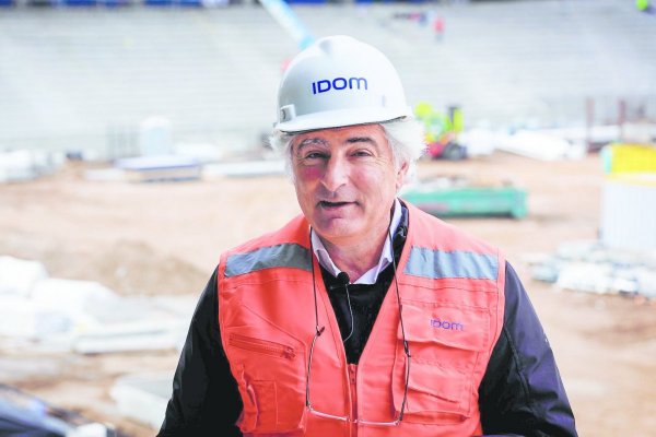 Los trabajos del Estadio UC "van en algo más del 70%”, según el arquitecto César Azcárate