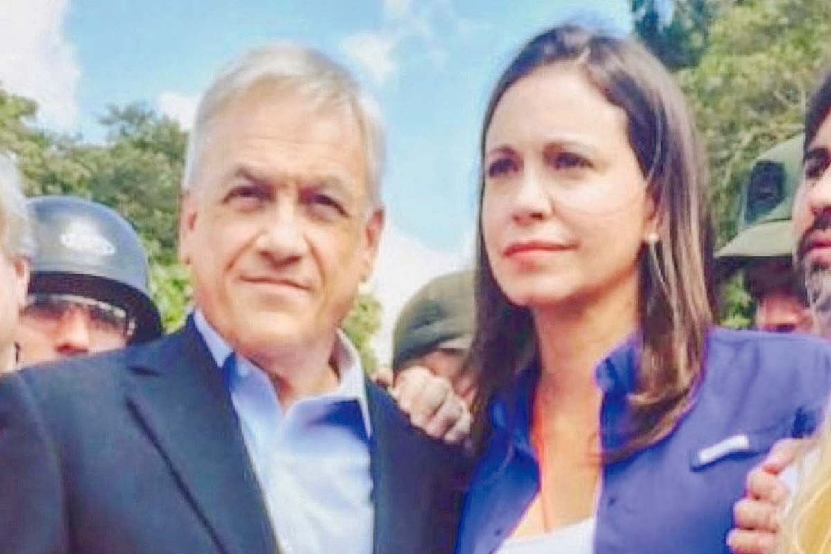 <p>La cercana relación de Piñera con María Corina Machado</p>
