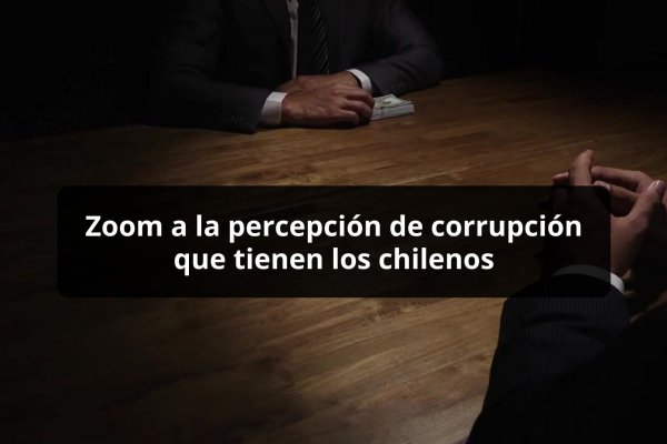 <p>DATA DF | Zoom a la percepción de corrupción de los chilenos</p>