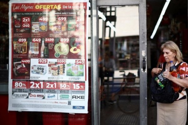 Inflación en Argentina sube 4% en julio, el dato más bajo de la gestión de Javier Milei