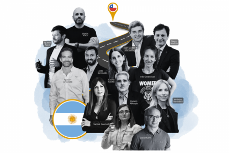 <p>Los argentinos encumbrados en Chile</p>