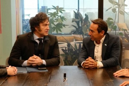 <p>El discurso de Marcos Galperin ante Milei: "Siempre vamos a tomar riesgos (...) porque sabemos que lo mejor está por llegar"</p>