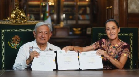 <p>Entra en vigencia la reforma al Poder Judicial de AMLO con el respaldo de Sheinbaum</p>