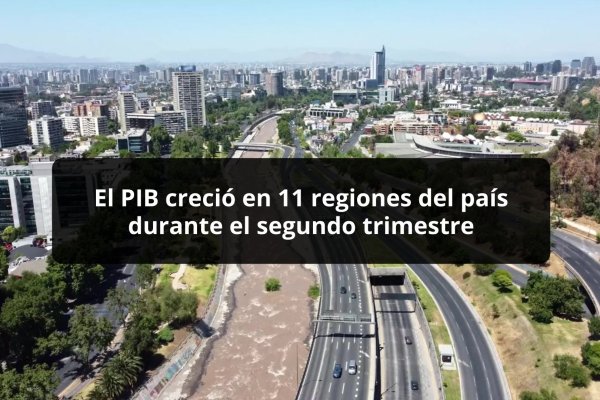 <p>DATA DF | El PIB creció en 11 regiones del país durante el segundo trimestre</p>