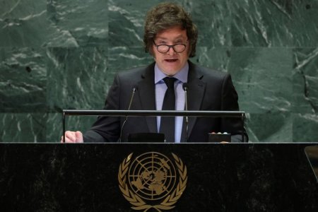 <p>Milei critica a la ONU por "imponer agenda ideológica" e invitó a naciones a crear una nueva línea "de la libertad"</p>