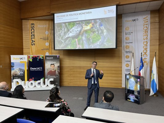 Consejero Claudio Soto: Estamos "quitando el pie del freno para eventualmente empezar a acelerar un poquito y darle algo más de impulso a la economía”