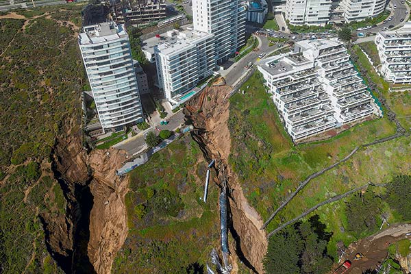 Viña del Mar congela permisos de construcción por socavones