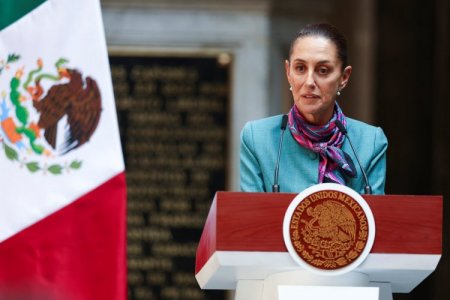 <p>Claudia Sheinbaum intenta tranquilizar a inversionistas estadounidenses ad portas de las elecciones</p>