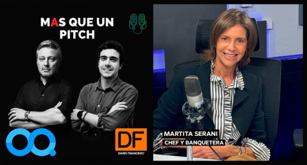 🎙️DF MAS en Infinita | Martita Serani, chef y banquetera: “Desde que abrí mis ojos al mundo, soñé con cocinar”