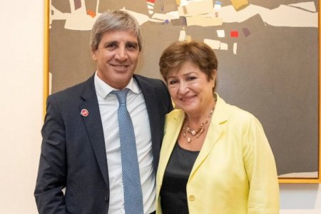 <p>“Estamos alineados con las prioridades del país”: el mensaje de Georgieva a Caputo tras reunión en el FMI</p>