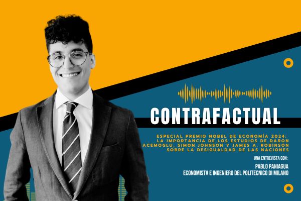 <p>🎙️ Contrafactual | Premio Nobel de Economía 2024: las enseñanzas de Acemoglu, Johnson y Robinson sobre la desigualdad</p>