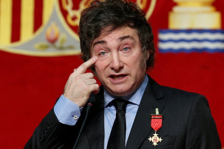 <p>Se desata un "tsunami" de litigios en torno al Presidente argentino Javier Milei</p>