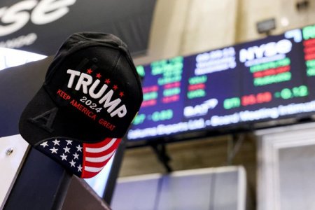 <p>Triunfo de Donald Trump lleva a Wall Street a máximos históricos</p>