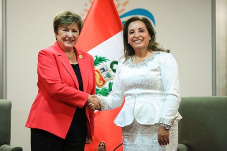<p>Directora gerente del FMI felicita a Perú por controlar inflación y destaca resiliencia económica</p>