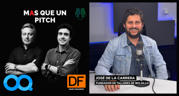 🎙️DF MAS en Infinita | José de la Carrera, fundador de Talleres de Bolsillo: “Sacamos a los referentes de las universidades para que estén a disposición de las personas”