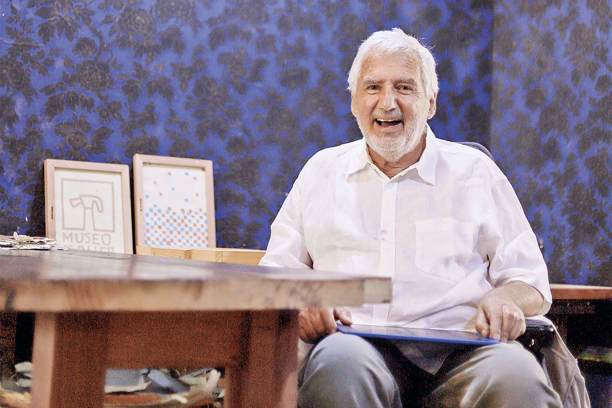 <p>Francisco Dittborn, su ELA y el Museo Taller: “Yo estoy apurado”</p>