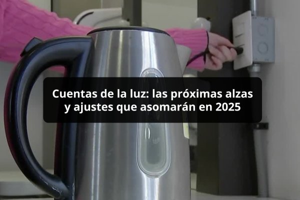 <p>DATA DF | Cuentas de la luz: las próximas alzas y ajustes que asomarán en 2025</p>