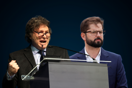 Sube la tensión entre Chile y Argentina: Milei entra en los roces de Caputo con Boric con la frase "Poniendo zurdos en su lugar"