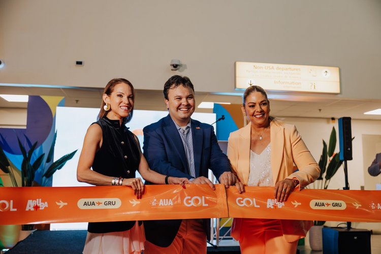 <p>Aerolínea Gol lanza ruta que conecta Aruba y Brasil por primera vez con un vuelo directo</p>