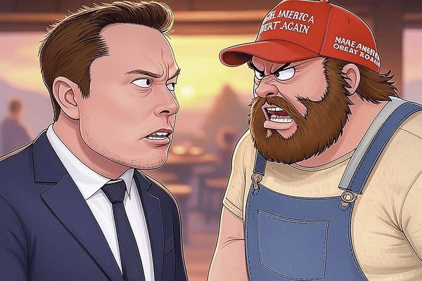 La pelea de Musk con Maga revela la división sobre inmigración en el círculo de Trump